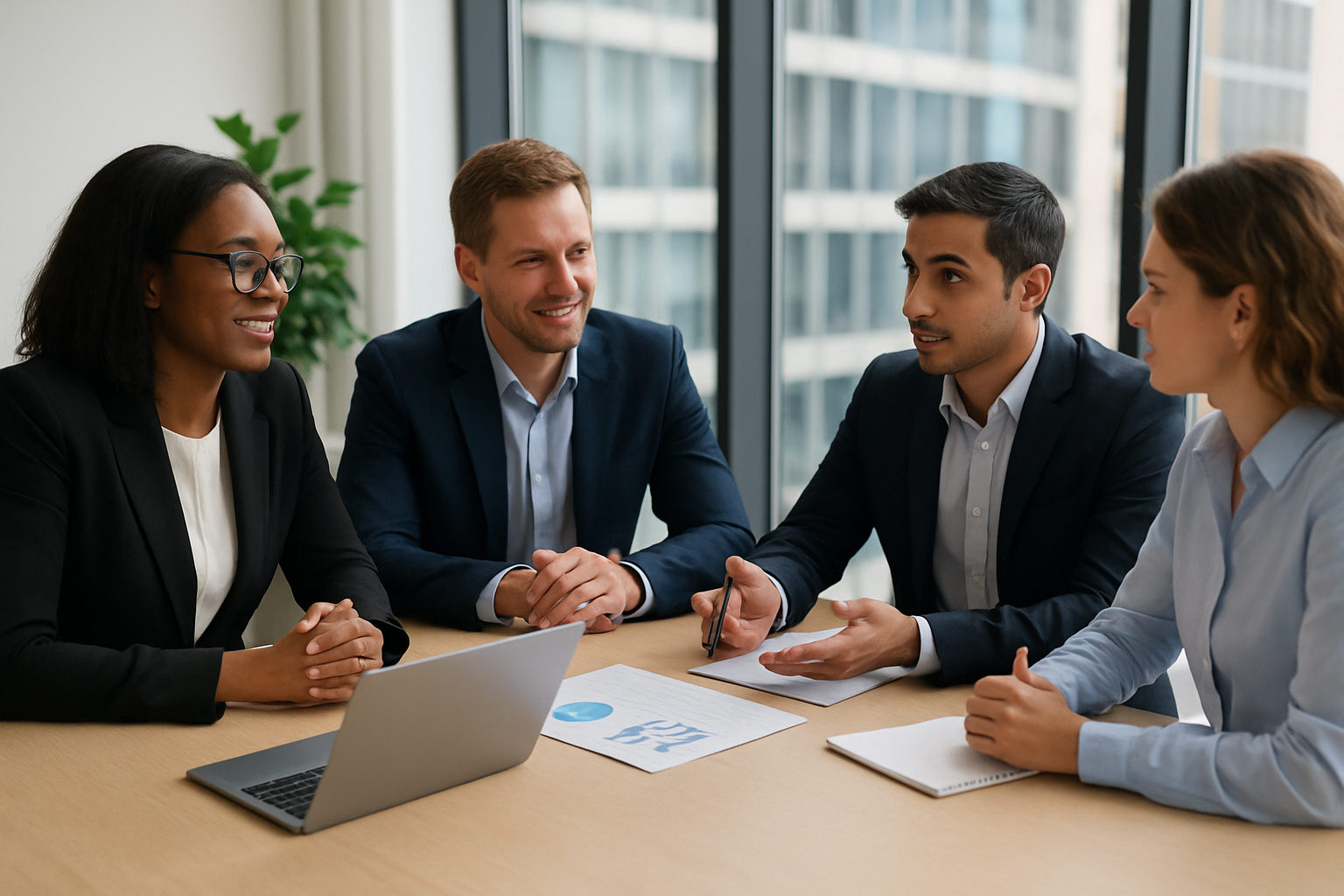 Equipe da Lemes em uma reunião de planejamento estratégico